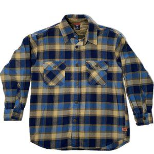 Gap Kids Western Style Flannel Snap Buttons - Medium (8) - Pre-owned, Vintage